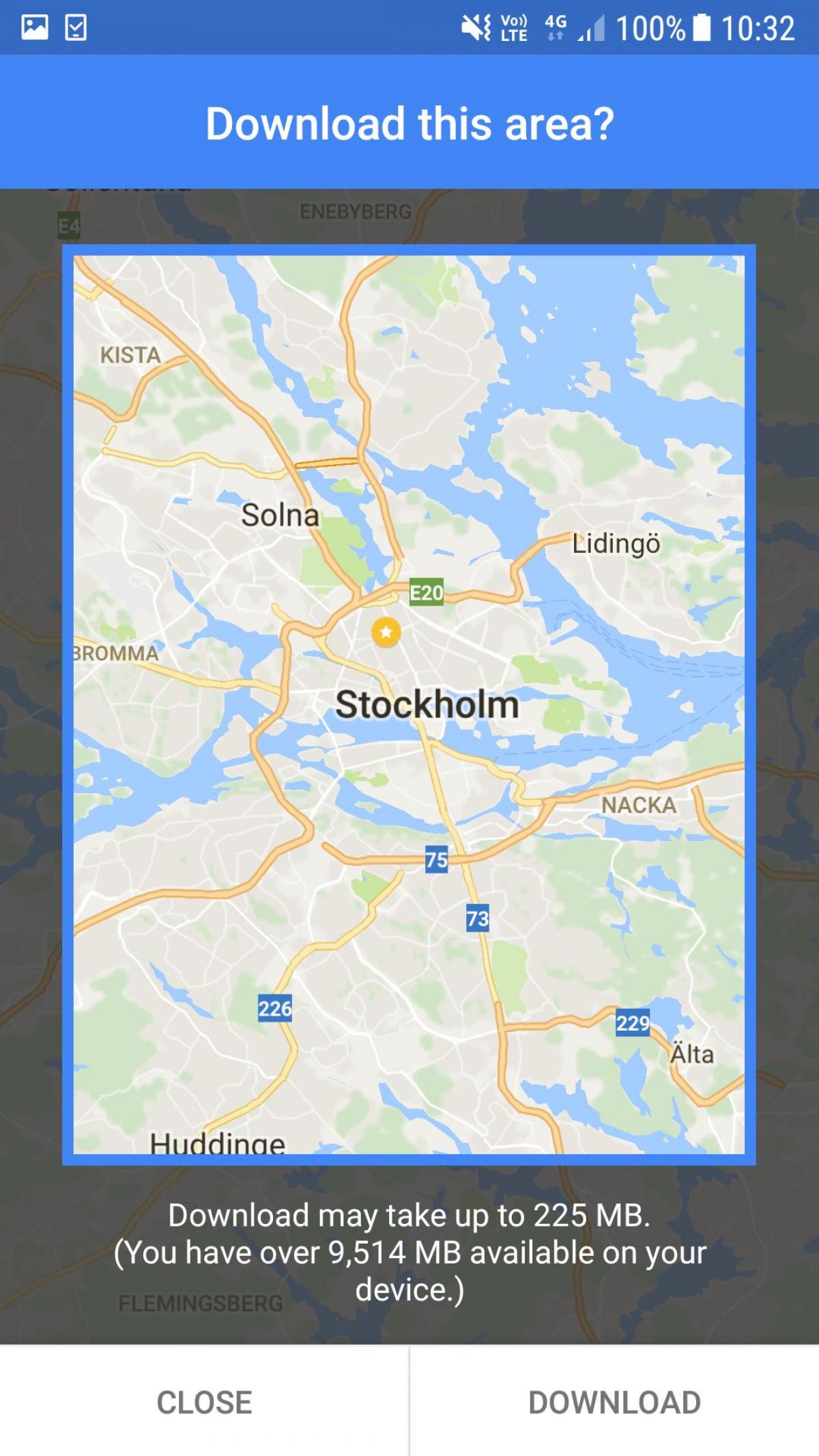 op die regte pad kaart Stockholm