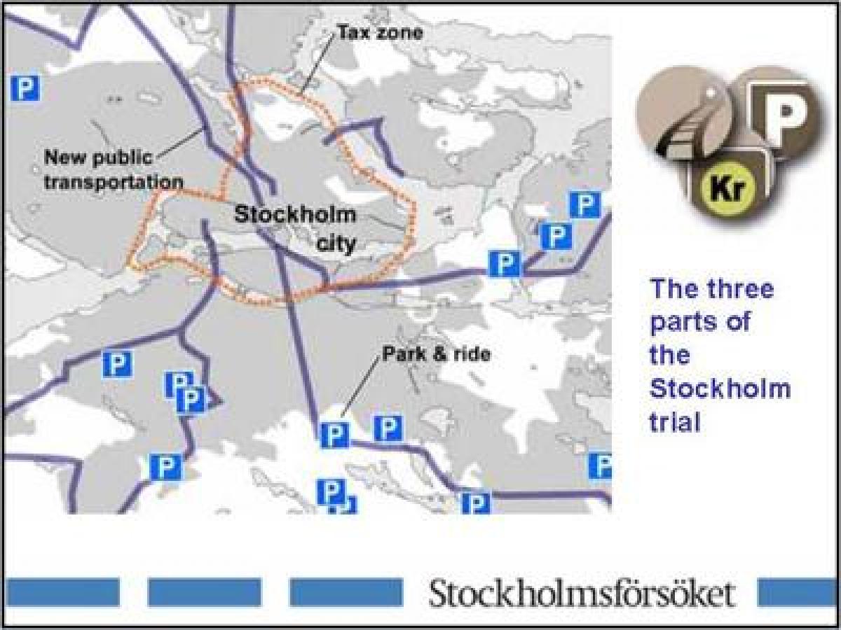kaart van Stockholm parkering