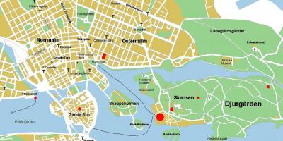 Gamla stan Stockholm kaart